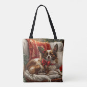 Tote Bag Papillon de Noël Festif (Dos)