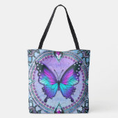 Tote Bag Papillon de sublimation avec Arrière - plan (Dos)
