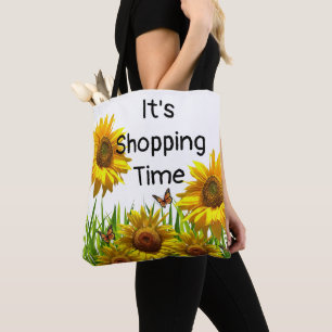 Tote Bag Papillon de tournesol Fourre-tout