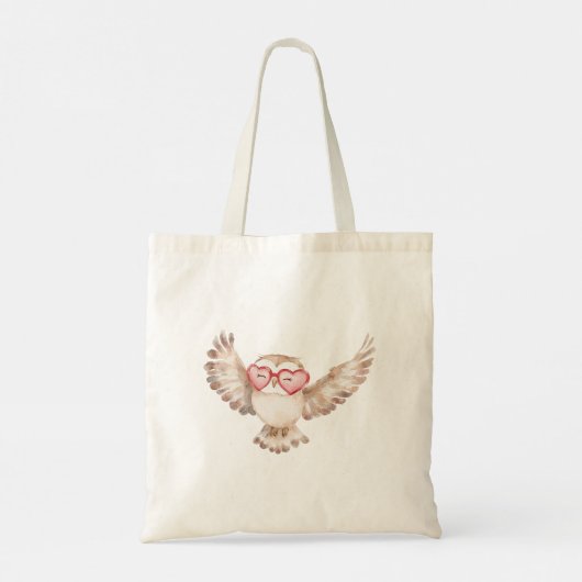 Tote Bag Papillon des Coeurs rouges (Dos)