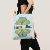 Tote Bag Papillon des Vibes été (De près)