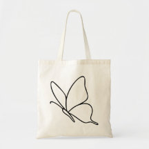 Papillon en ligne art – Illustration d'insecte