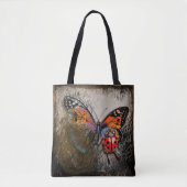 Tote Bag Papillon et coccinelle (Devant)