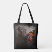 Tote Bag Papillon et coccinelle (Dos)