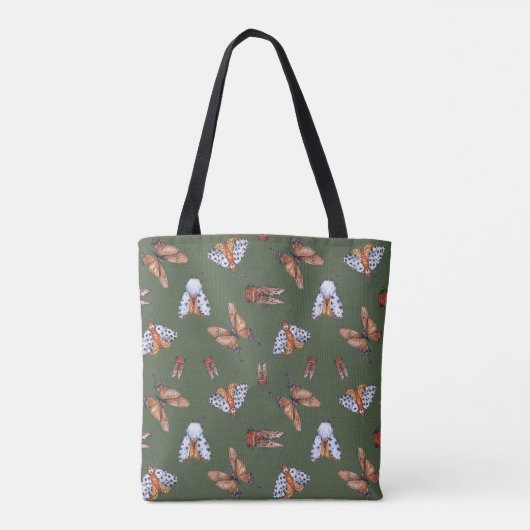 Tote Bag Papillon et papillon en toute transparence (Dos)