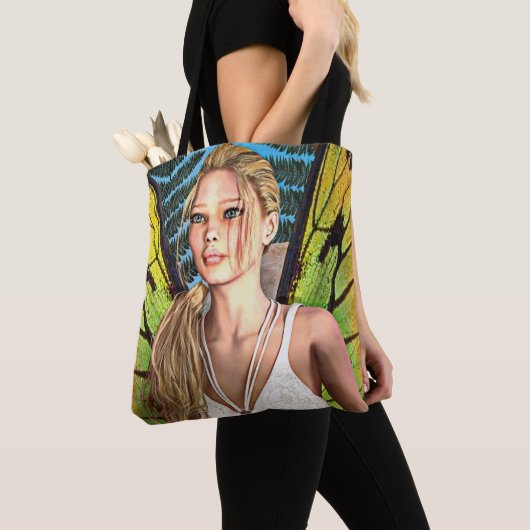 Tote Bag Papillon Fée (De près)