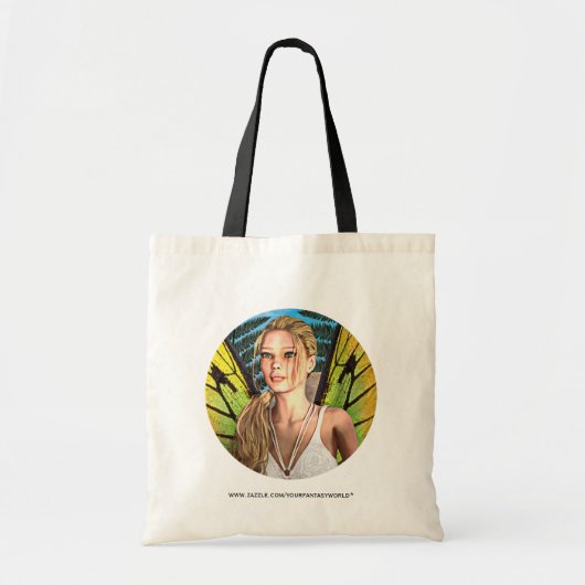 Tote Bag Papillon Fée (Devant)