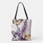Tote Bag Papillon Floral (Dos)