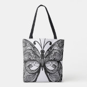 Tote Bag Papillon Fourre-tout (Dos)