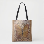 Tote Bag Papillon Golden Glittery (Devant)