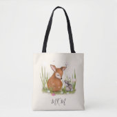 Tote Bag Papillon lapin de cerf (Devant)