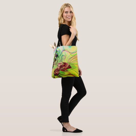 Tote Bag Papillon lunaire (Sur le modèle)