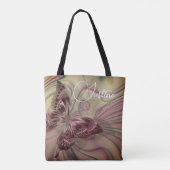 Tote Bag Papillon Magenta Whimsical personnalisé (Dos)