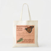 Tote Bag Papillon Monarch Personnalisable (Devant)