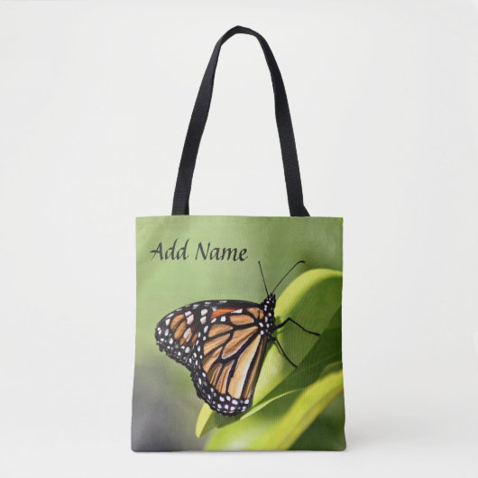 Tote Bag Papillon monarque (Devant)