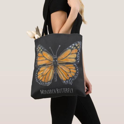 Tote Bag Papillon Monarque (De près)