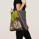 Tote Bag Papillon Monarque sur Agave (De près)