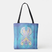 Tote Bag Papillon pastel mystique | Imaginaire Ethereal Boh (Dos)
