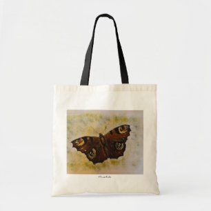 Tote Bag Papillon peint Frida Kahlo