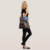 Tote Bag Papillon Saison des Fêtes de Noël (Sur le modèle)