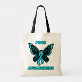 Tote Bag Papillon/sensibilisation...POTS (Dos)