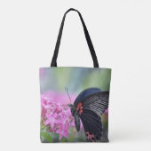 Tote Bag Papillon sur fleur (Dos)