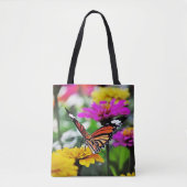 Tote Bag Papillon sur Fleurs (Devant)