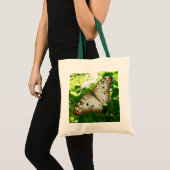Tote Bag Papillon sur Jasmine Tropical Nature Photographie (Devant (produit))