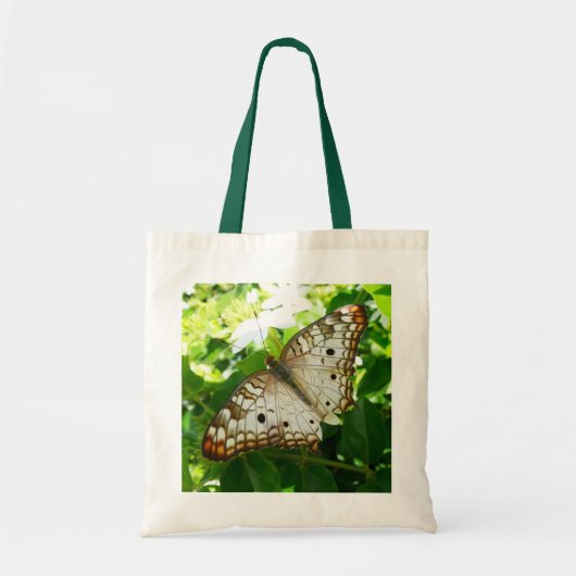 Tote Bag Papillon sur Jasmine Tropical Nature Photographie (Devant)