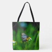 Tote Bag Papillon sur une fleur (Devant)