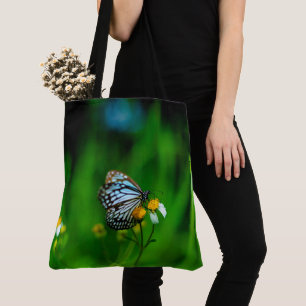 Tote Bag Papillon sur une fleur
