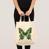 Tote Bag Papillon vert (Devant (produit))