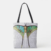Tote Bag Papillon vibrant (Dos)
