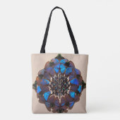 Tote Bag Papillons bleus (Dos)
