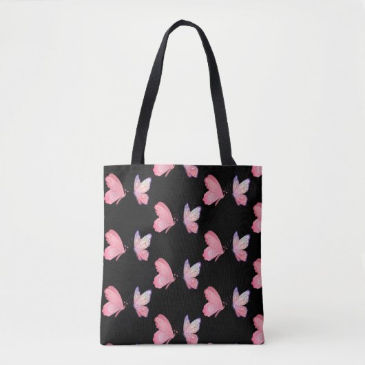 Tote Bag Papillons Couple  (Devant)