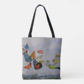 Tote Bag Papillons et papillons de la reine des fées (Dos)