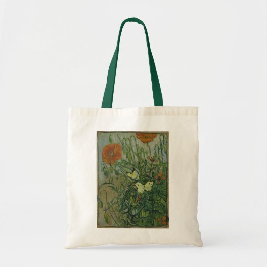 Tote Bag Papillons et papillons par Vincent van Gogh (Devant)