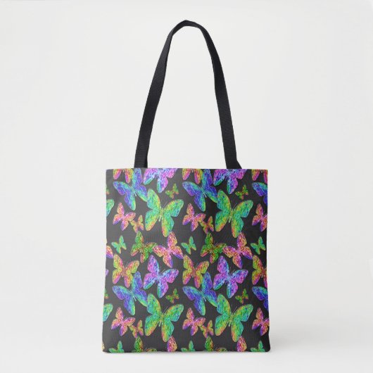 Tote Bag Papillons Imaginaires (Devant)