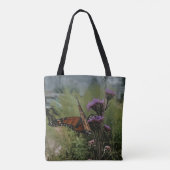 Tote Bag papillons orange (Dos)