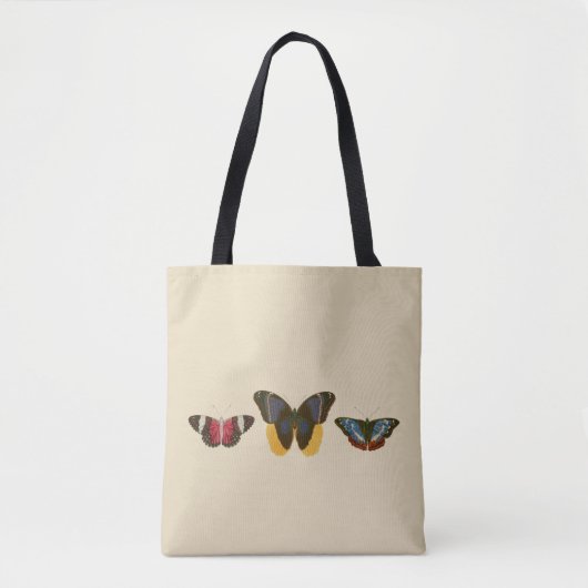 Tote Bag Papillons vintages (Devant)