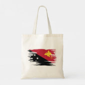 Tote Bag Papouasie-Nouvelle-Guinée Drapeau (Dos)