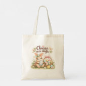 Tote Bag Pâques "Chasse aux œufs" (Dos)
