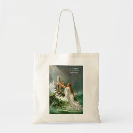 Tote Bag Pâques joyeuses (Devant)