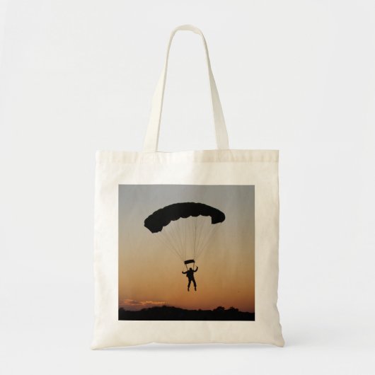 Tote Bag Parachute de Skydiver à Sunset Sky Diver (Devant)
