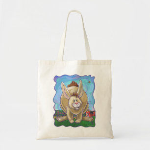Tote Bag Parade animalière sur lapin mignon