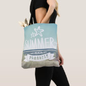 Tote Bag Paradis de plage d'été (De près)