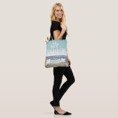 Tote Bag Paradis de plage d'été (Sur le modèle)
