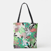 Tote Bag Paradis floral II (Dos)