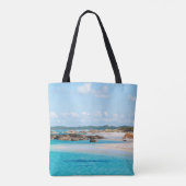 Tote Bag Paradise Beach Emerald Sea Greens Pool Australie T (Dos)