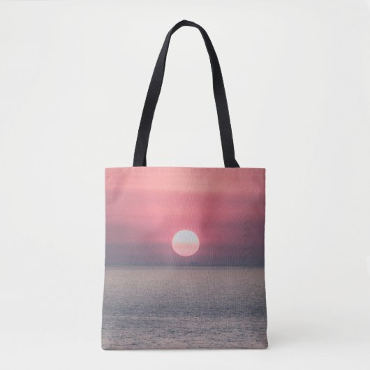 TOTE BAG PARAMÈTRE SOLEIL SUR OCEAN HORIZON (Devant)